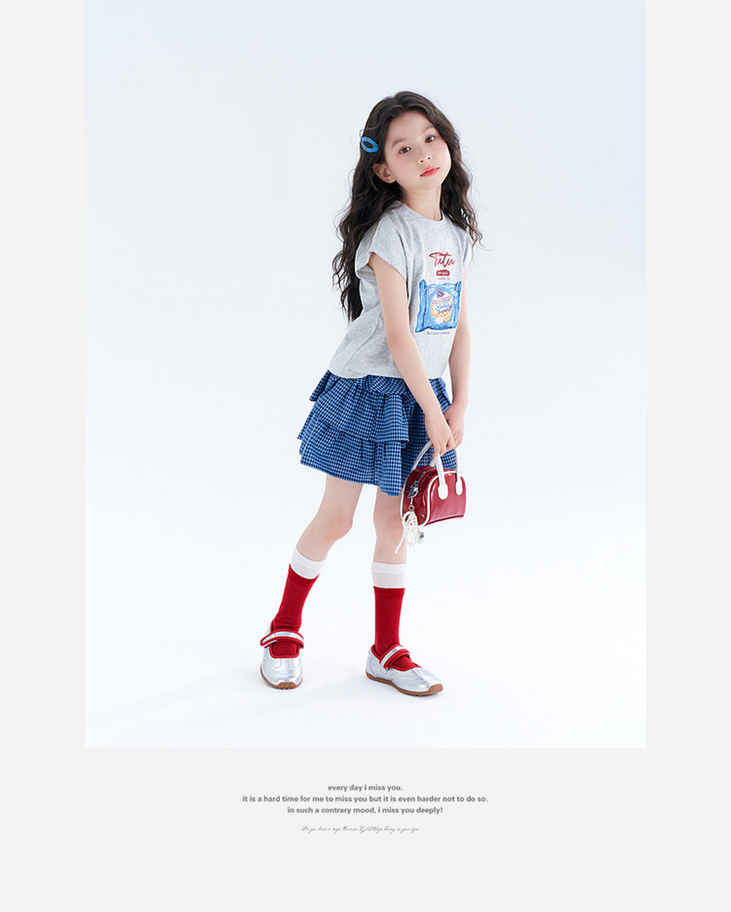 Tutu Little Elephant Children's Clothing Girls' Summer Outfit 2026 New Model Kids' Pure Cotton Breathable Vest and Skirt Two-Piece Set — 27