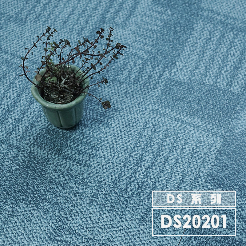 Carpet pattern PVC self-adhesive plastic floor anti-slip thickened fireproof waterproof wear-resistant floor adhesive household commercial sheet