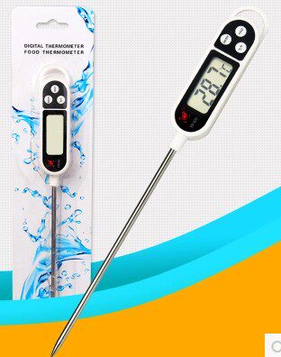TP300 food thermometer needle type to measure liquid solids for baby to measure milk toast with hook