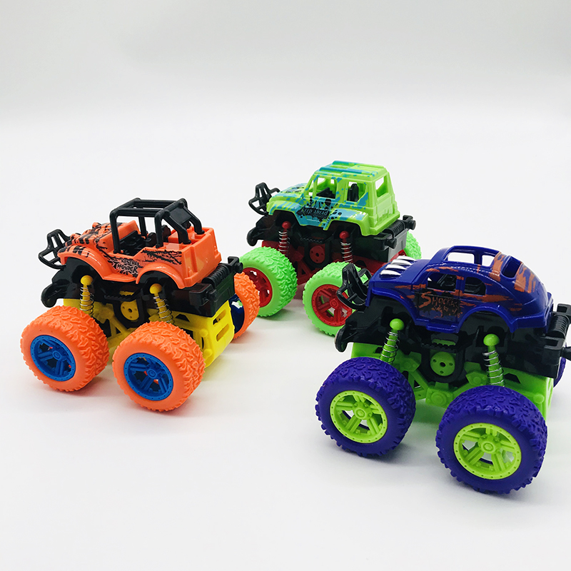 Son's favorite car Children's toy four-wheel drive inertia cross-country rollercoaster boy with a fall-resistant gift-Taobao