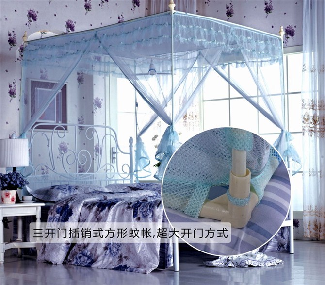 Newey phụ kiện lưới chống muỗi tee khớp nối trên màn chống muỗi trên cùng màn chụp gấp gọn thông minh