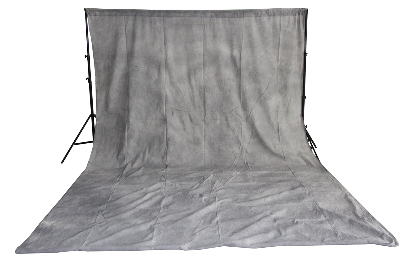 Studio photography real background cloth wedding color hanging dream background fabric light gray 3 x 6 spot