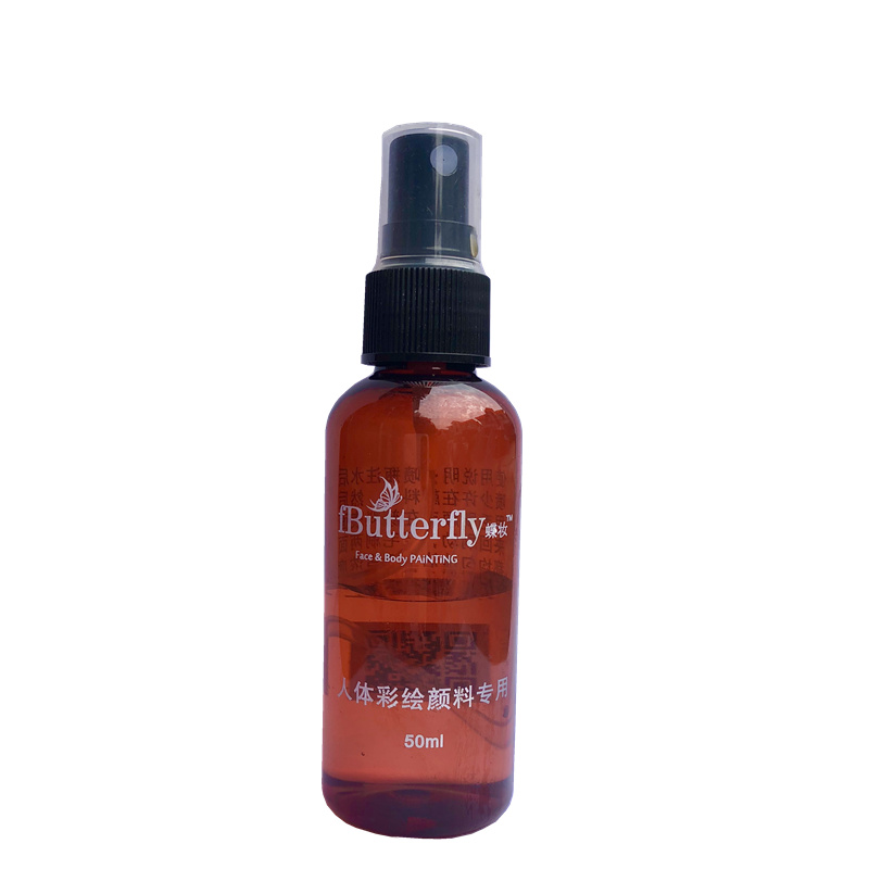 Painted spray bottle 50ml makeup remover spray bottle cosmetic bottle hydrating plastic bottle