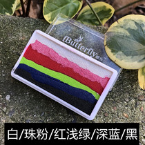 Water-soluble human skin painting pigment 30g rainbow cake childrens oil color makeup face painting cream quick-drying
