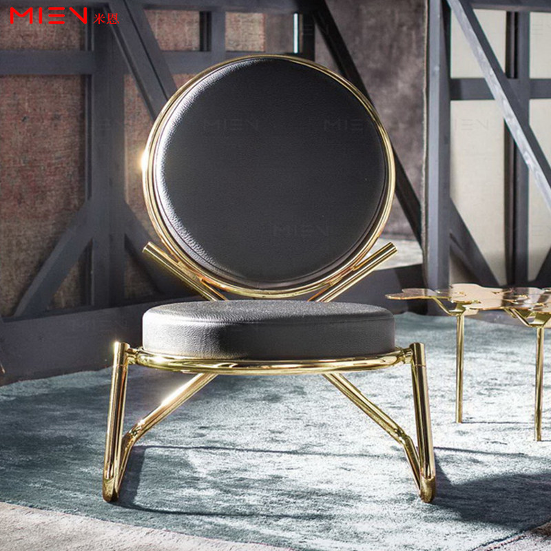 Light extravagant personality Moroso sofa chair mesh red zero chair Casual Chair Stainless chair designer Prototype Board Room Negotiation Chair