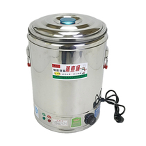 Han Taisheng 30 electric heat preservation double cooking barrel heating constant temperature soup stove soup surface boiling water bucket thick stainless steel