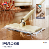 Taili electrostatic dust removal paper mop mop lazy household disposable mop vacuum paper mopping sterilization wipes