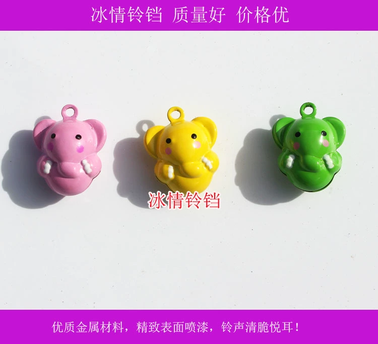 Pet chuông hoạt hình chuông mèo mèo chó dễ thương chuông mặt dây chuyền vòng cổ tay cổ tay chuông vòng chân mặt dây chuyền - Vòng chân