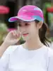 Hat Women's cap Sports Visor Foldable women's new sunscreen travel visor summer baseball cap