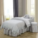 Hàn Quốc đơn giản rắn màu denim bedspread vẻ đẹp thẩm mỹ viện dành riêng SPA chăm sóc mát xa bedspread tùy chỉnh LOGO - Trang bị tấm mẫu ga phủ giường spa