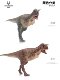 Hao Longgu Carnivorous Bull Dragon Jurassic Dinosaur Children's Toy Model Gift Pvc Figurine Officially Licensed 1/35
