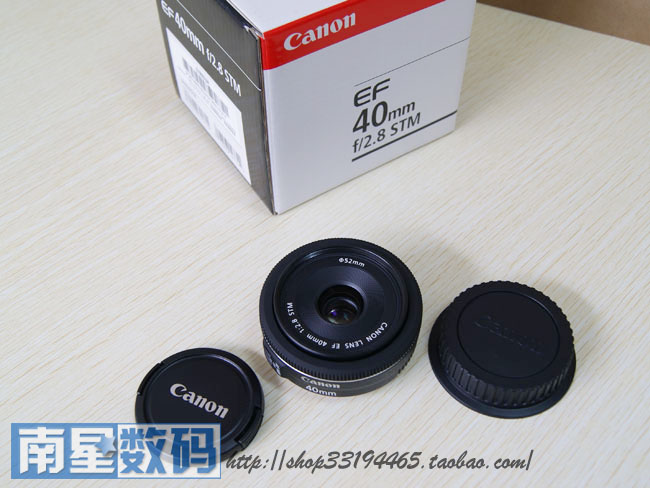 Ống kính tiêu cự cố định Canon / Canon EF 40mm F / 2.8 STM EOS DSLR