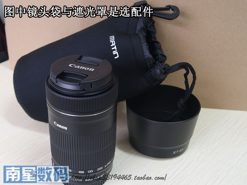 Canon EF-S 55-250mm f 4-5.6 IS STM im lặng động cơ bước dài zoom ống kính SLR