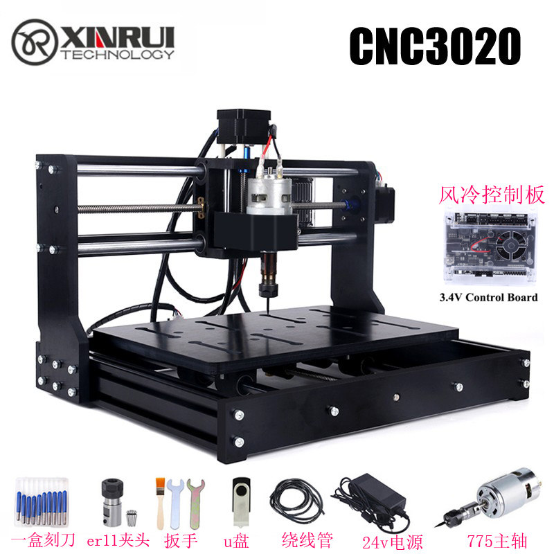 CNC 3020 New Rules Engraving Machine Engraving Point Knife Desktop Small CNC Laser DIY
