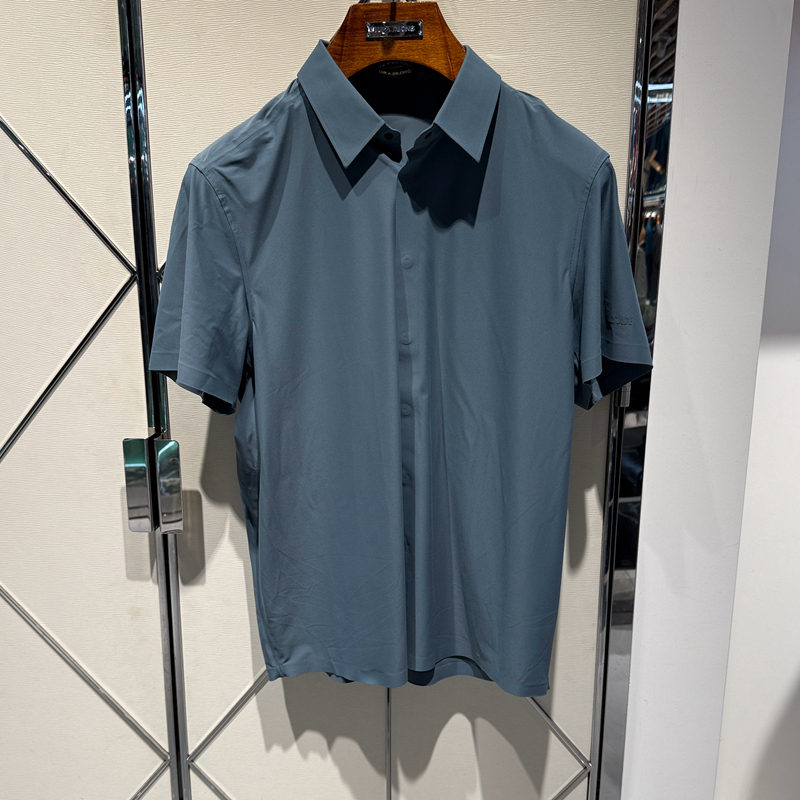 Luca Dilon Genuine Spring and Summer Men's Short-Sleeved Casual Shirt Business Shirt 123241132B