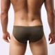 Đồ lót nam thể thao T-sex vui vẻ liền mạch băng lụa tam giác gợi cảm màu rắn trong suốt thiết kế vải thấp eo trẻ trung