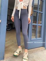 YEUNGSUKHAN walking legs fine cropped pants *classic color leggings leggings outer wear yoga pants