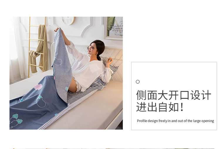 Cotton du lịch bẩn khách sạn túi ngủ trong nhà du lịch xách tay đôi khách sạn duy nhất chuyến đi kinh doanh tấm chống bẩn chăn túi ngủ cho bé