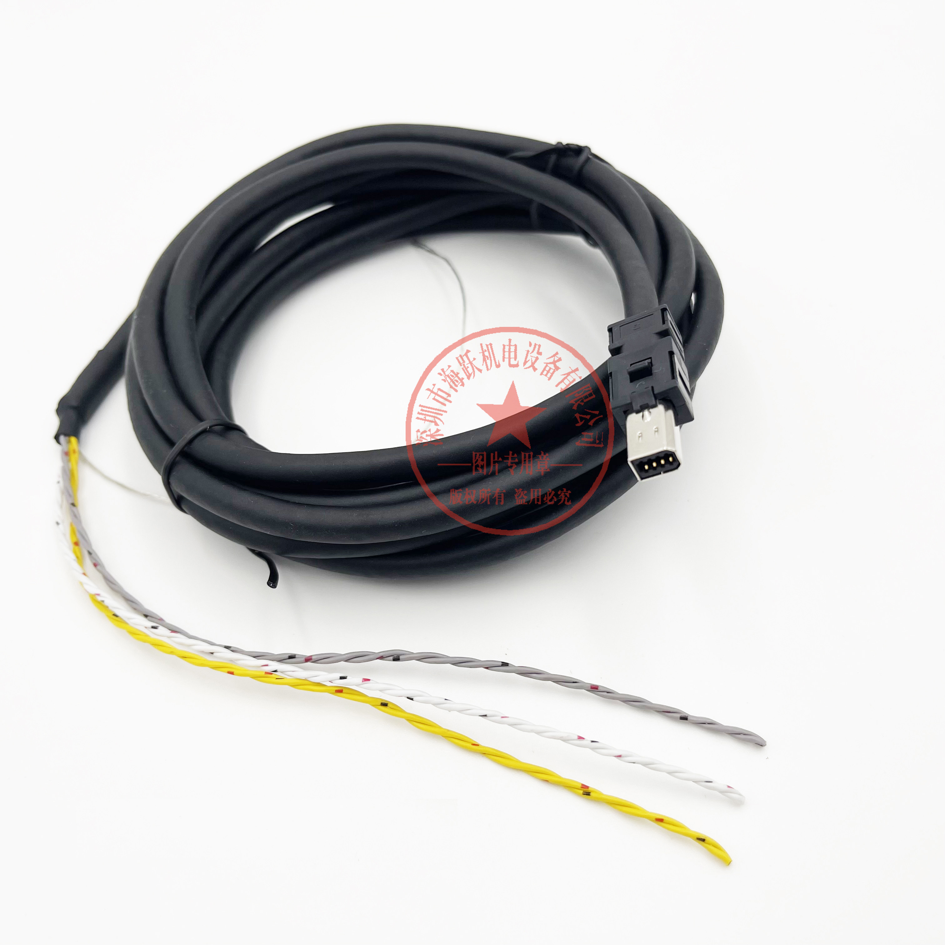 R88A-CSK003S-E OMRON servo communication line CN8 interface connection wire Large spot 3 m long