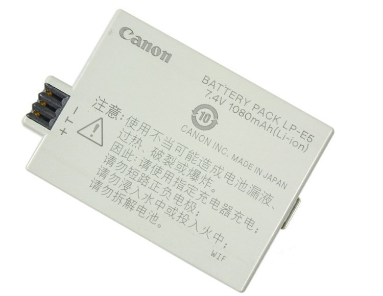 Genuine Canon EOS 450D 500D 1000D KISSX2 KISSX3 SLR camera LP-E5 Pin - Phụ kiện máy ảnh kỹ thuật số balo máy ảnh national geographic