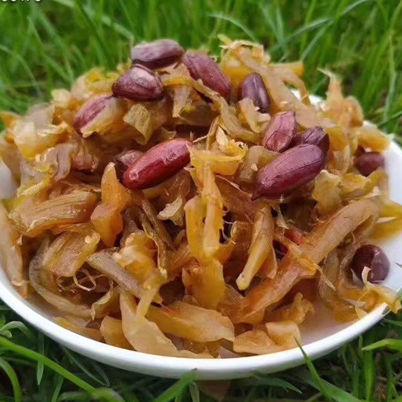 2022 new arrivals Lin'an peanut bamboo shoots farmhouse bamboo shoots bean sweet, salty and spicy multi-flavor snack food snacks 2 cans