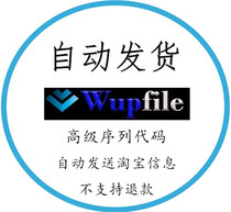 (自动发货)wupfile com Premium Advanced code 序列号