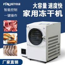 Polycrystal vacuum freeze dryer Household small food freeze dryer Pet drug laboratory freeze drying machine