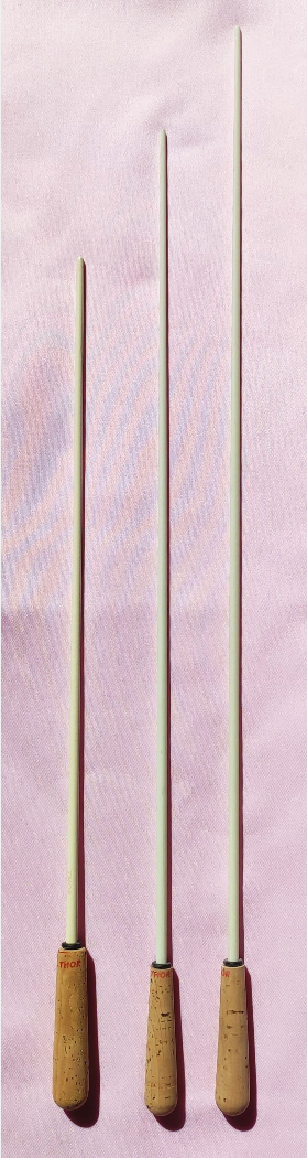 THOR Thor's professional baton (cork handle, FIBERGLAS ROD)