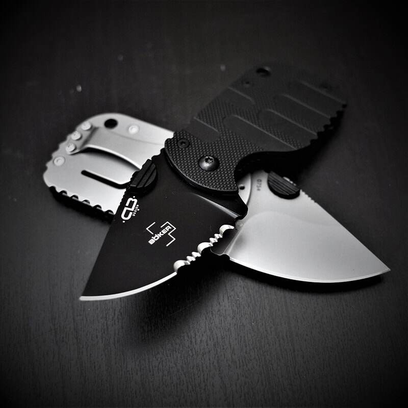 Германия Бёкер Плюс мини портативный сложить нож карман маленький складной edc на открытом воздухе нож Распаковка D2          