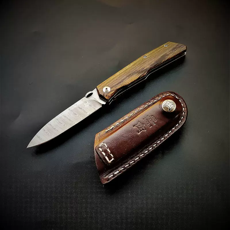 Итальянский нож Foxknives складной нож дамаск тактический карманный нож прочный складной для кемпинга