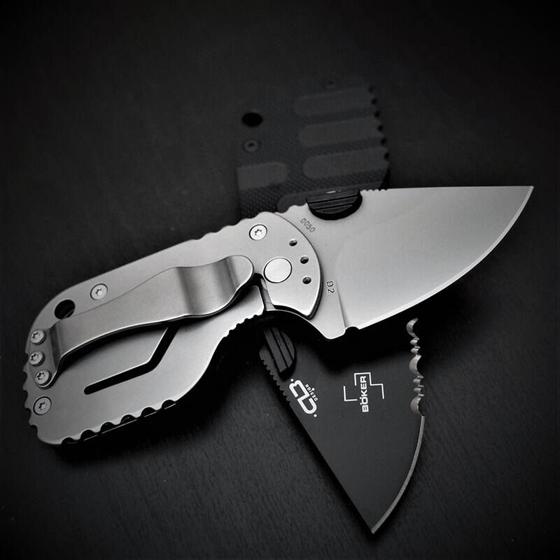 Германия Бёкер Плюс мини портативный сложить нож карман маленький складной edc на открытом воздухе нож Распаковка D2          