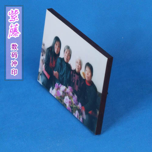 Print enlarged photo 20 inch to make crystal Ramina prints directly hanging on the wall Wisteria digital print