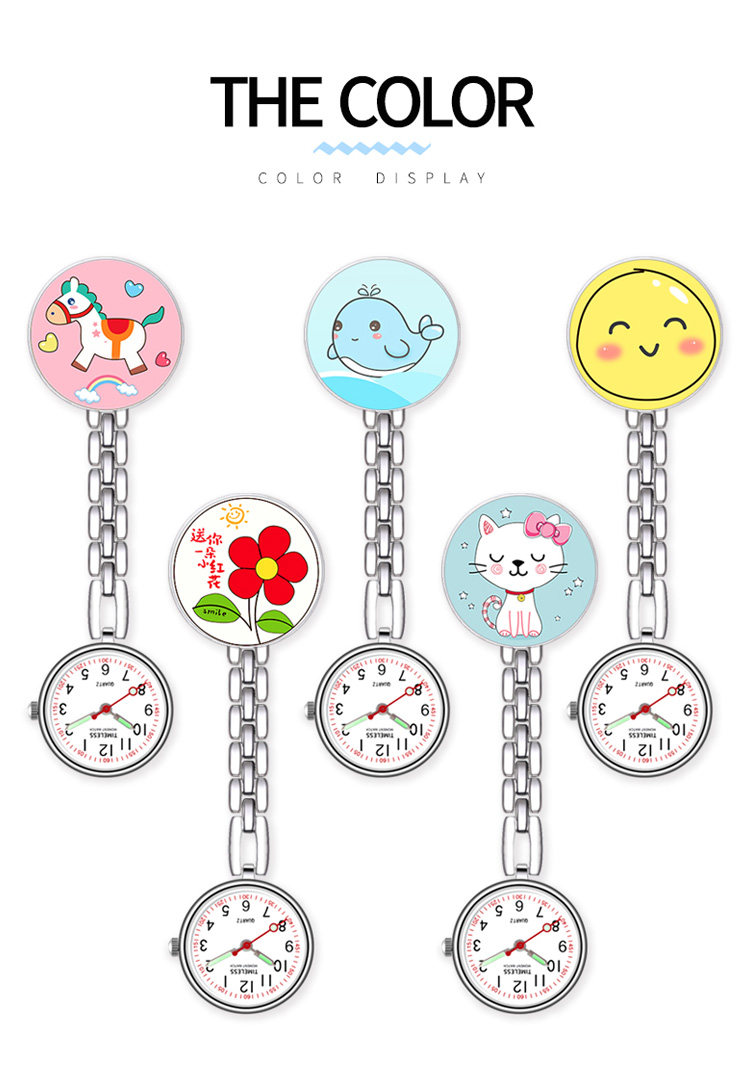 Карманные часы Медсестра стол карманные часы женские модели мужской доктор с люминесцентными грудь стол прекрасный карманные часы Карманные кварц студент стол смотровой стол Angel City