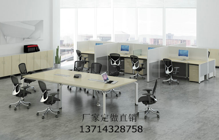 Thẻ màn hình / tổng thể bàn + nhóm tủ hồ sơ / nhà máy sản xuất đồ nội thất văn phòng Thâm Quyến bán trực tiếp / màn hình Thâm Quyến - Nội thất văn phòng bàn văn phòng