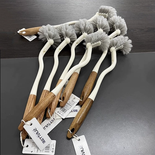 Японская ручка из натурального дерева, туалет для домашнего использования, щетка, щеточка