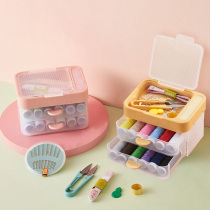 Sewing box household practical high-end high-quality sewing kit set dormitory students portable sewing storage multi-function