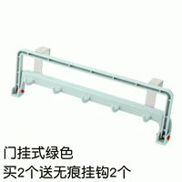 Дверь висит зеленый