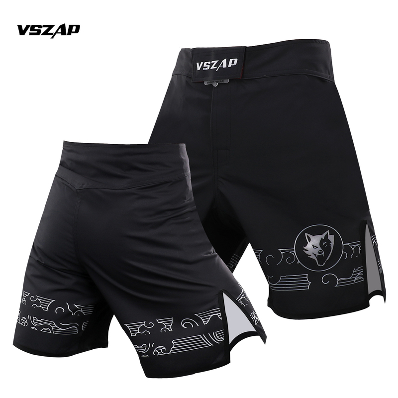 Vszap Mixed Martial Arts Free Fighting Mma Kickboxing Training Sports Competition Quick-Drying Ufc Shorts for Men and Women Venom