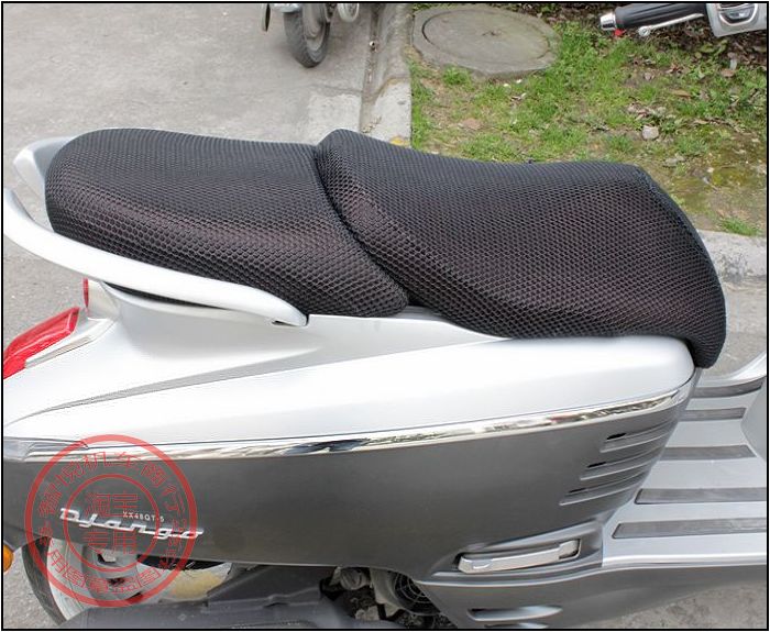 Motorcycle Peugeot Django150 sunscreen seat cushion cover Jiang Ge QP150 seat cover mesh insulation cushion cover