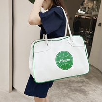 Small Crowdtot Travel Bag Female Hand Man Large Capacity Light Single Shoulder Luggage Bag Yoga Sports Student Fitness Bag