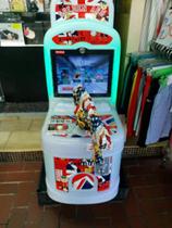 Childrens coin-operated game machine Rocking car rocking machine Rocking horse Four-in-one gun racing