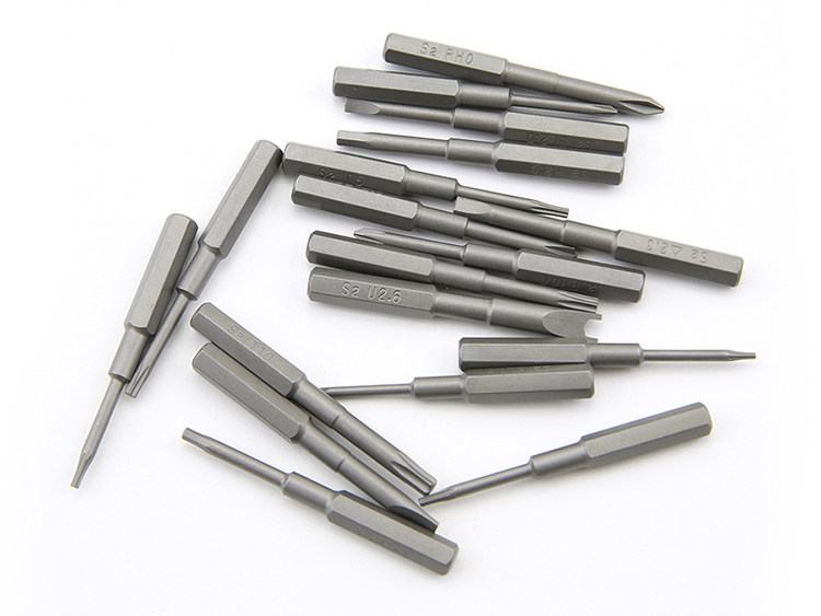 Сверло s2钢带磁精密批头金属拆机维修十一字梅花六角五星中板yu三角37 Diy