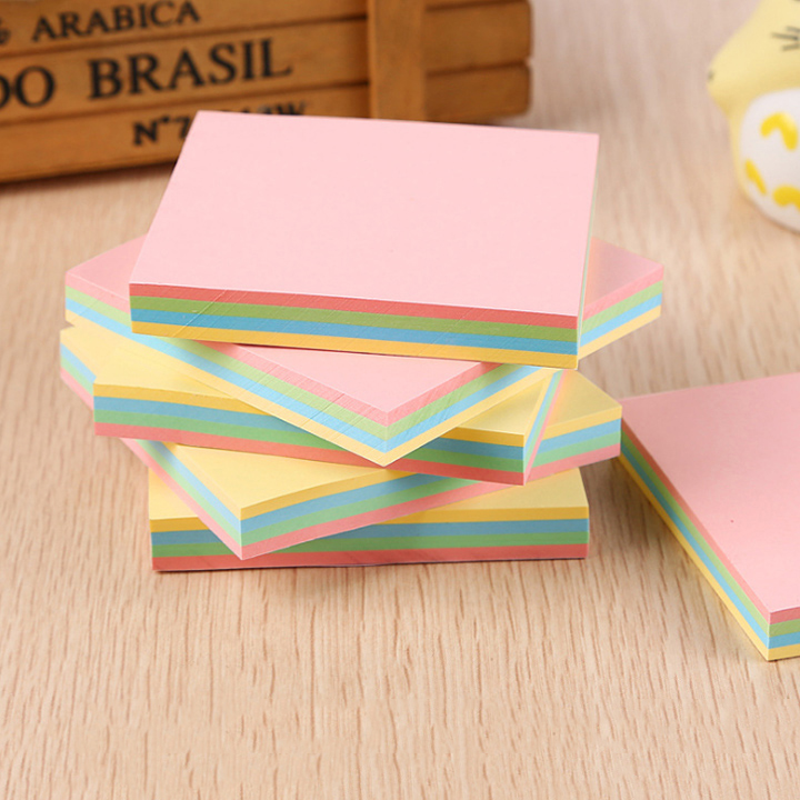 Goods for high quality paste stacked note instantly paste affix office convenience discount convenience paste feedMessage