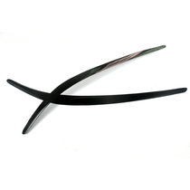 Suitable for 17-20 Alfa Romeo stelvio resin modified eyebrow eyebrows eyebrows headlight eyebrow stickers