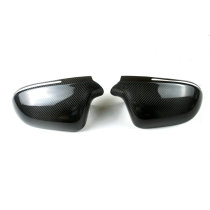 Suitable for Audi A4B8 carbon fiber modified rearview mirror cover A4L B8 reversing mirror cover reflector sticker