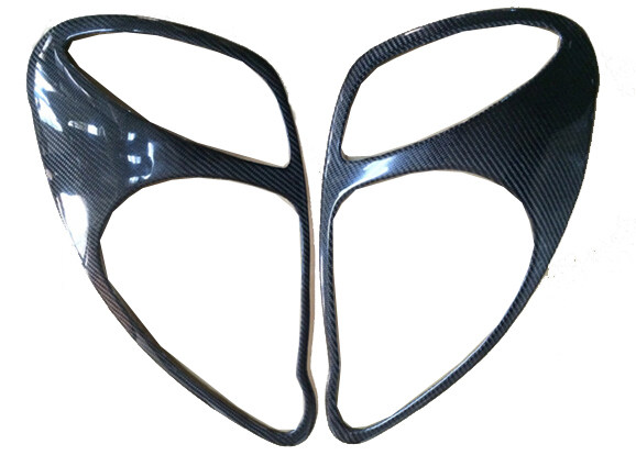 Suitable for Toyota Wepose Carbon fiber Living room lampshade Wepose carbon fiber lamp eyebrow Toyota Vepose headlights eyebrow stickup