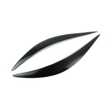 Suitable for 14-21 Infiniti Q50 Q50L carbon fiber eyebrow eyebrow modified headlight decorative parts sticker