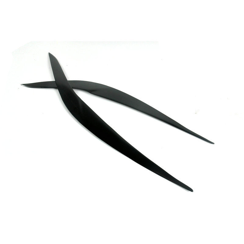 Suitable for 16 models BMW BMW new X1 F48 F49 F49 retrofit piece black resin light eyebrow eyebrow patch