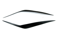 Suitable for 03-06 modern cool resin modified eyebrow headlight eyebrow decorative stickers angry eye eyebrow lamp eyebrow stickers