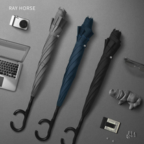 Reverse Umbrella Large Double Layer Increased Reinforcement Business Windproof Automatic Creative Simple Car Long Handle Umbrella Straight Umbrella